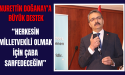 NURETTİN DOĞANAY’A BÜYÜK DESTEK  “HERKESİN MİLLETVEKİLİ OLMAK İÇİN ÇABA SARFEDECEĞİM”