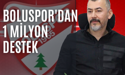 BOLUSPOR'DAN 1 MİLYON DESTEK