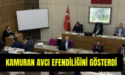 KAMURAN AVCI EFENDİLİĞİNİ GÖSTERDİ