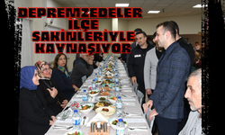 DEPREMZEDELER İLÇE SAKİNLERİYLE KAYNAŞIYOR