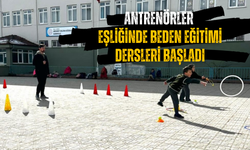 ANTRENÖRLER EŞLİĞİNDE BEDEN EĞİTİMİ DERSLERİ BAŞLADI