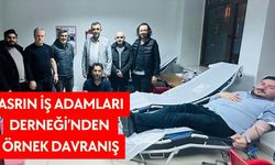 ASRIN İŞ ADAMLARI DERNEĞİ’NDEN ÖRNEK DAVRANIŞ