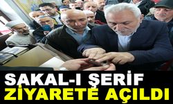 SAKAL-I ŞERİF ZİYARETE AÇILDI