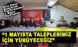 “1 MAYISTA TALEPLERİMİZ İÇİN YÜRÜYECEĞİZ"