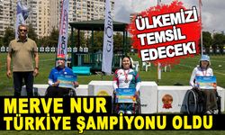 MERVE NUR TÜRKİYE ŞAMPİYONU OLDU