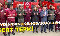 AYDIN’DAN, KILIÇDAROĞLU’NA SERT TEPKİ