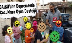 BAİBÜ’den Depremzede Çocuklara Oyun Desteği