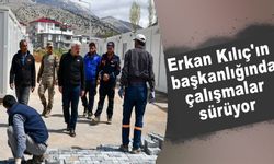 Erkan Kılıç'ın başkanlığında çalışmalar sürüyor   