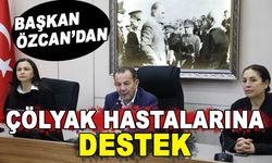 BAŞKAN ÖZCAN'DAN ÇÖLYAK HASTALARINA DESTEK