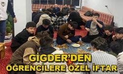 GİGDER’DEN ÖĞRENCİLERE ÖZEL İFTAR