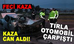 FECİ KAZA: TIRLA OTOMOBİL ÇARPIŞTI