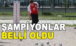 GENÇLER BOCCE MÜSABAKALARI ŞAMPİYONLARI BELLİ OLDU