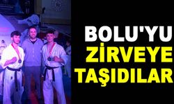 BOLU'YU ZİRVEYE TAŞIDILAR