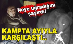 KAMPTA AYIYLA KARŞILAŞTI..