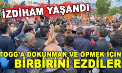 TOGG’UN BOLU’YA GELİŞİNDE İZDİHAM YAŞANDI