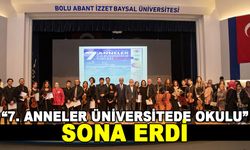 “7. ANNELER ÜNİVERSİTEDE OKULU” SONA ERDİ