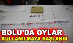 BOLU'DA OYLAR KULLANILMAYA BAŞLANDI