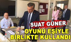 SUAT GÜNER OYUNU EŞİYLE BİRLİKTE KULLANDI