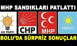 MHP SANDIKLARI PATLATTI BOLU’DA SÜRPRİZ SONUÇLAR