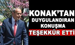 KAZIM KONAK’TAN DUYGUSAL KONUŞMA