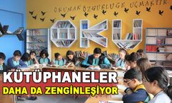 KÜTÜPHANELER DAHA DA ZENGİNLEŞİYOR