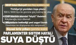 MHP lideri Bahçeli'den 28 Mayıs zaferi mesajı: Parlamenter sistem hayali suya düştü.