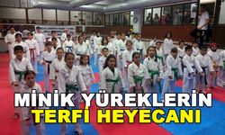 MİNİK YÜREKLERİN TERFİ HEYECANI