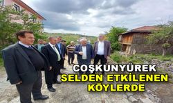COŞKUNYÜREK SELDEN ETKİLENEN KÖYLERDE