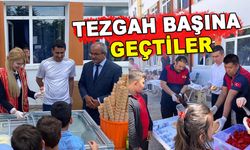 TEZGAH BAŞINA GEÇTİLER