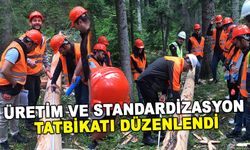 ÜRETİM VE STANDARDİZASYON TATBİKATI DÜZENLENDİ