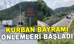 BOLU DAĞI GEÇİŞİNDE KURBAN BAYRAMI ÖNLEMİ