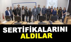 SERTİFİKALARINI ALDILAR