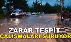 ZARAR TESPİT ÇALIŞMALARI SÜRÜYOR