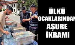 ÜLKÜ OCAKLARINDAN AŞURE İKRAMI