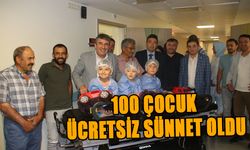 100 ÇOCUK, ÜCRETSİZ SÜNNET OLDU