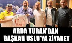 ARDA TURAN’DAN BAŞKAN USLU’YA ZİYARET