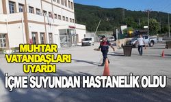 İÇME SUYUNDAN HASTANELİK OLDU