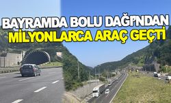 BAYRAMDA BOLU DAĞI’NDAN MİLYONLARCA ARAÇ GEÇTİ