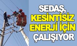 SEDAŞ, KESİNTİSİZ ENERJİ İÇİN ÇALIŞIYOR