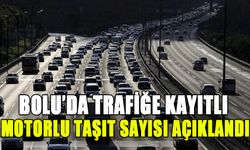 BOLU’DA TRAFİĞE KAYITLI MOTORLU TAŞIT SAYISI AÇIKLANDI!