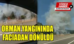 ORMAN YANGININDA FACİADAN DÖNÜLDÜ