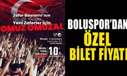 BOLUSPOR’DAN ÖZEL BİLET FİYATI   