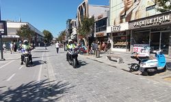 Trafik ekipleri cadde için teyakkuza geçti