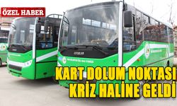 BOLU'DA KART DOLUM NOKTASI KRİZ HALİNE GELDİ