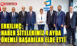 ERKILINÇ: HABER SİTELERİMİZ 4 AYDA ÖNEMLİ BAŞARILAR ELDE ETTİ