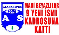 MAVİ BEYAZLILAR 9 YENİ İSMİ KADROSUNA KATTI   