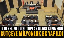 İL GENEL MECLİSİ TOPLANTILARI SONA ERDİ