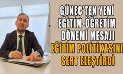 GÜNEÇ’TEN YENİ EĞİTİM-ÖĞRETİM DÖNEMİ MESAJI