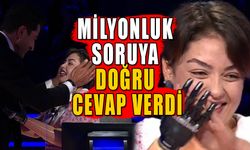 MİLYONLUK SORUYA DOĞRU CEVAP VERDİ