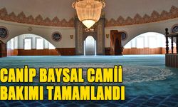 CANİP BAYSAL CAMİİ BAKIMI TAMAMLANDI